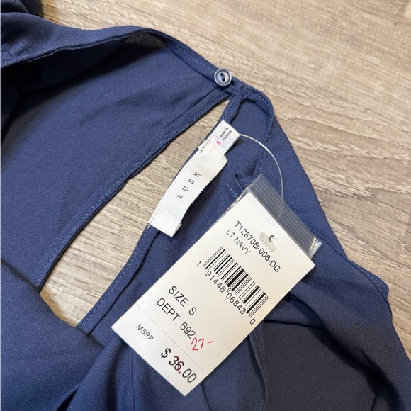 •LUSH• RUFFLE CUTOUT TOP - Picture 6 of 6